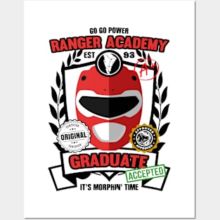 Red Ranger Academy Posters and Art